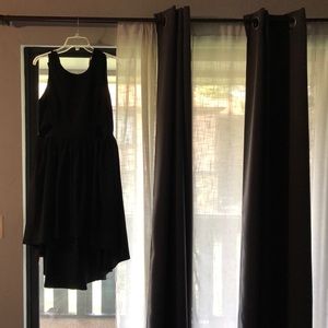 Francesca’s high-low black dress M